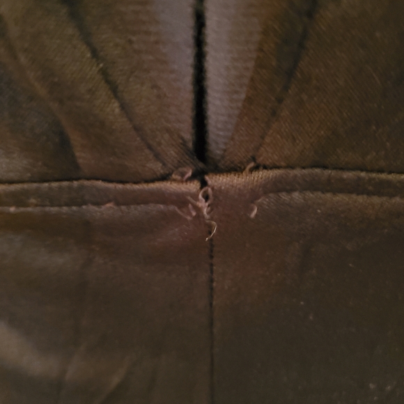 Vintage Pat Richards Black 70s Polyester Dress - Picture 8 of 8